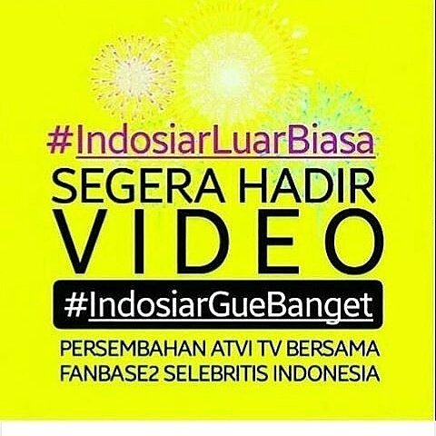 #IndosiarLuarBiasa 
#PersembahanATVITVbersamaIRWANQU 
#IndosiarGueBanget 
@IndosiarID <a href="/atvitv/">ATVI TELEVISI</a> <a href="/DA2_Irwan/">Irwan Krisdiyanto</a>