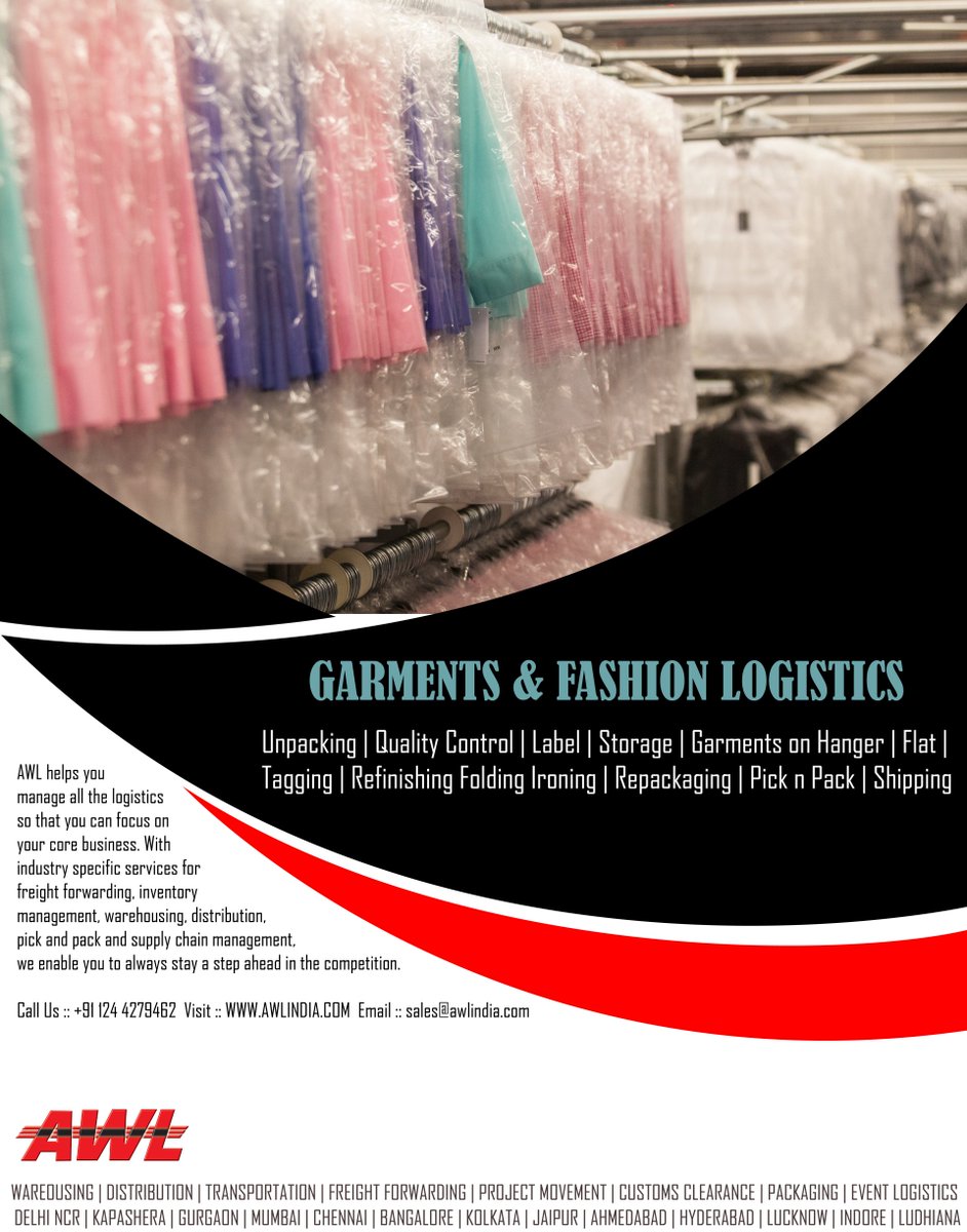 awlindia's tweet photo. #AWL #FashionLogistics  #CreativeLogistics https://t.co/9yKlFSll56