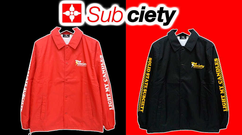 Gekirock Clothing 寒い冬はコーチジャケットが大活躍 春先まで着れますよ T Co Uio2qostkf Zephyren ゼファレン Thrasher スラッシャー Subciety サブサエティ など 大人気ブランドのアイテム多数取り扱い中 T Co O4ttglpdp6