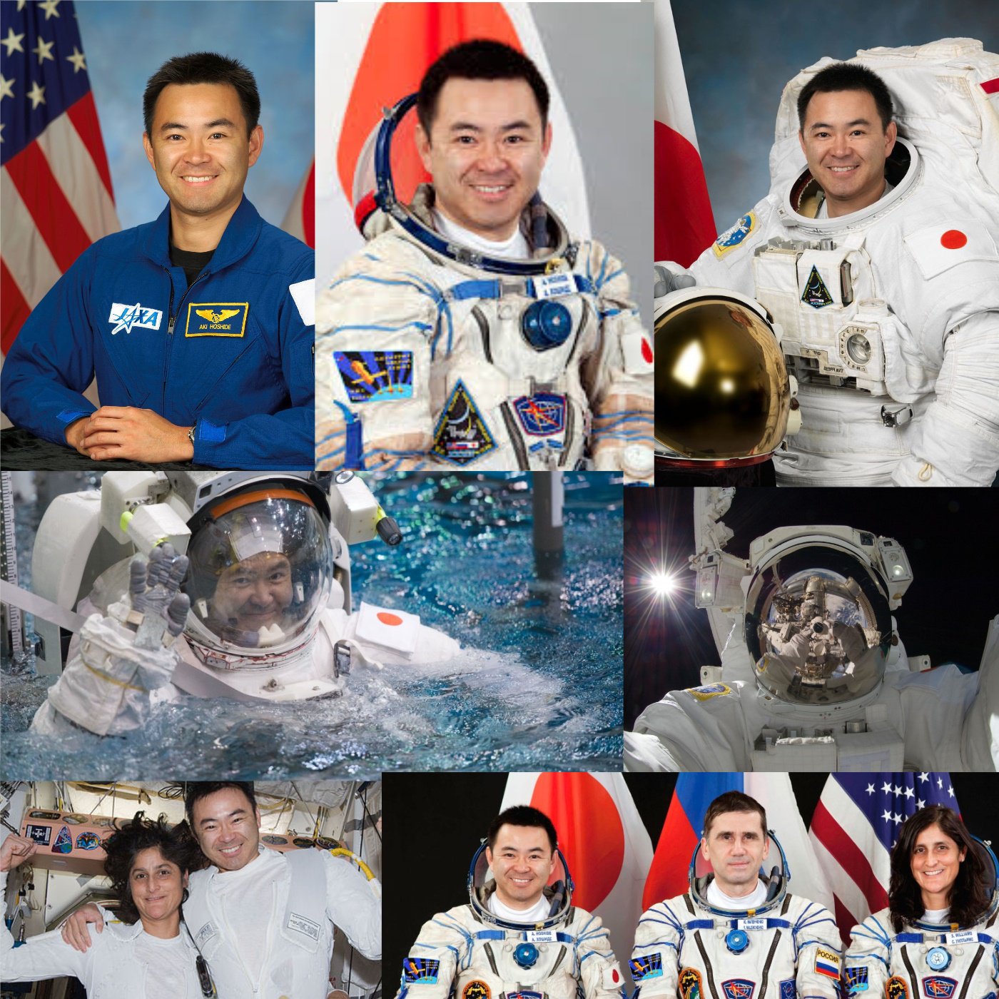 Happy birthday Akihiko Hoshide!!  