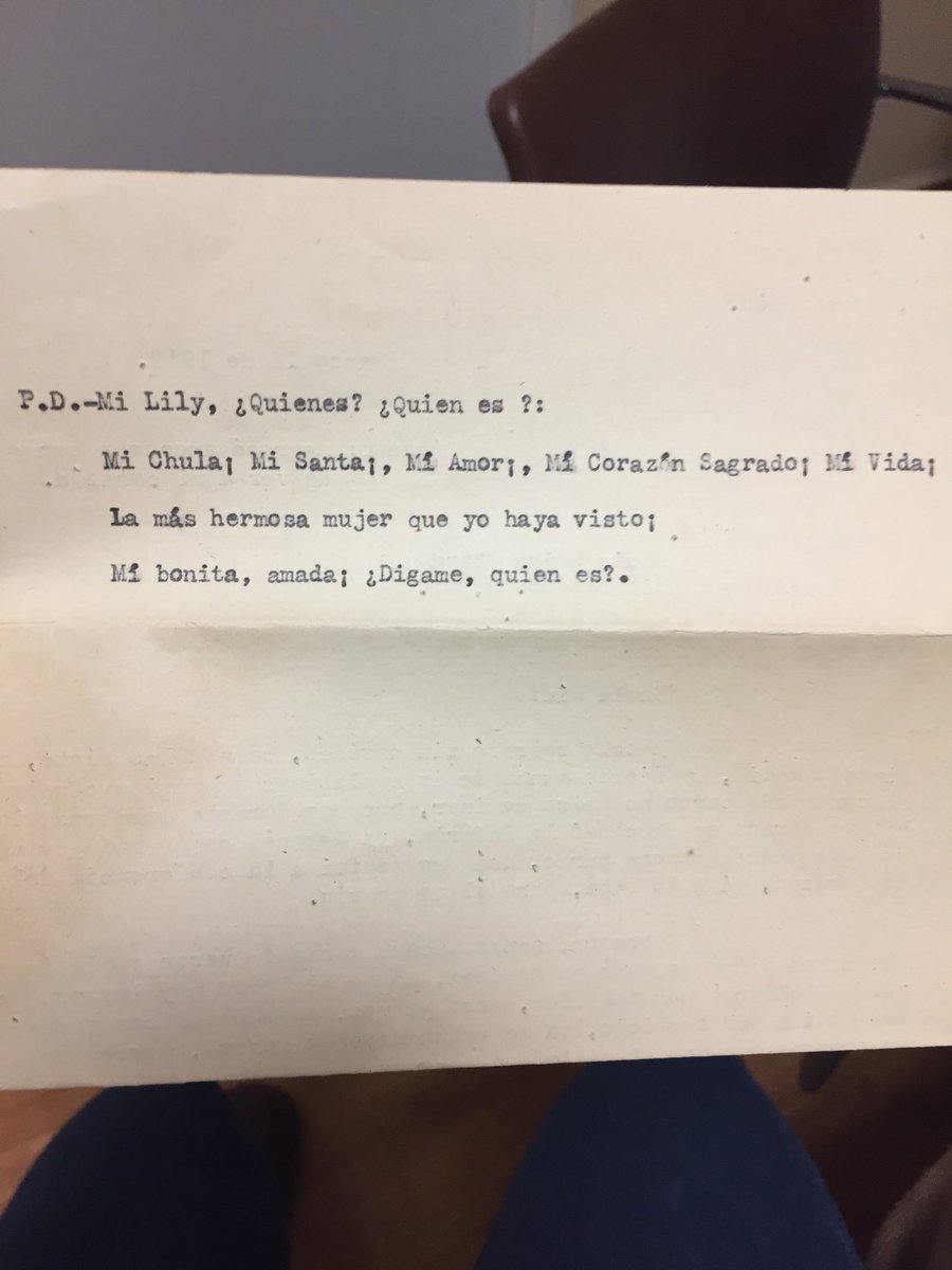 AleLozanoReyna's tweet photo. Una carta que le hizo mi abuelito a mi abuelita 12 de marzo de 1949, le escribía casi a diario... yo quisiera encontrar un amor como el de ellos, tan puro y sincero. Mi abuelito se derretía por ella❤️ https://t.co/QgD5euDmwr