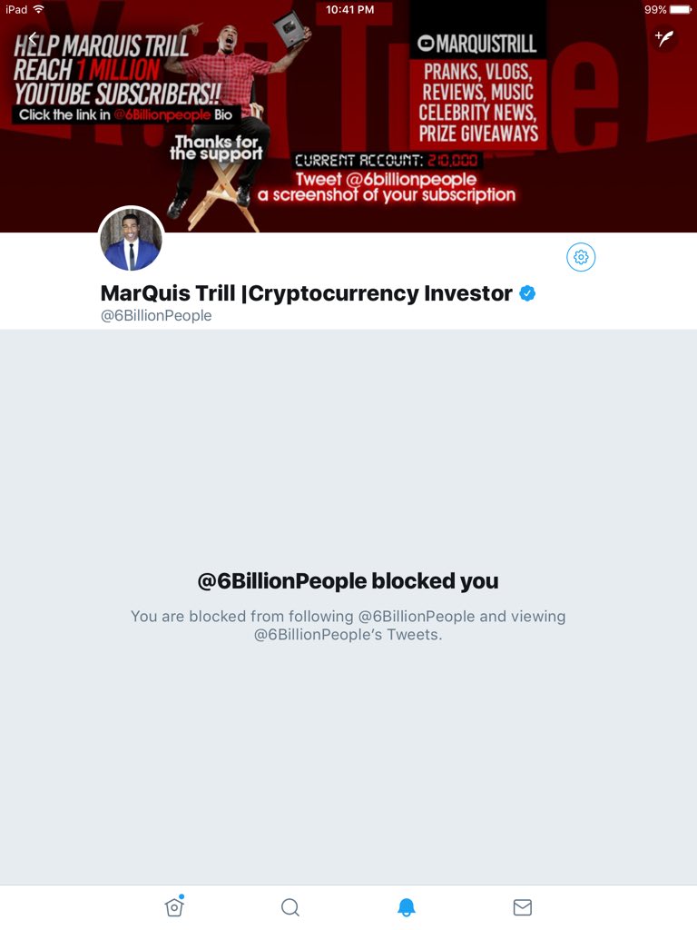 CynfullyMadicyn's tweet photo. @HouseOfSchwa @BITCOINBLACK_ @6BillionPeople @officialmcafee He blocked me again. That's some low level scum bag shit, if you ask me. Yeah, I agree, I think he knows it's going to fail, tweeted about it, then thought of the consequences that would have on him so he back peddled and created a OUTRAGEOUS lie, with fake photos as "proof" 🙄🙄 https://t.co/gaIthl0N9U