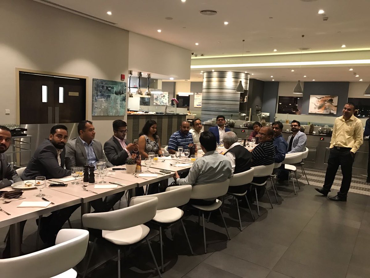 #Alumni_meet at Dubai held on 25th September 2017. Prof. G.S. Narsing Rao, Director, #IBSPune, Dr Ajay Pathak, Director, #IBSKolkata &amp; Dr Vivek Ranga, Dean, #IBSAhmedabad addressed the alumni. <a href="/Ibskolkata/">ICFAI Business School, Kolkata Official</a> <a href="/IBSAhmedabad/">IBS Ahmedabad</a> <a href="/Ibspuneofficial/">IBS Pune</a>