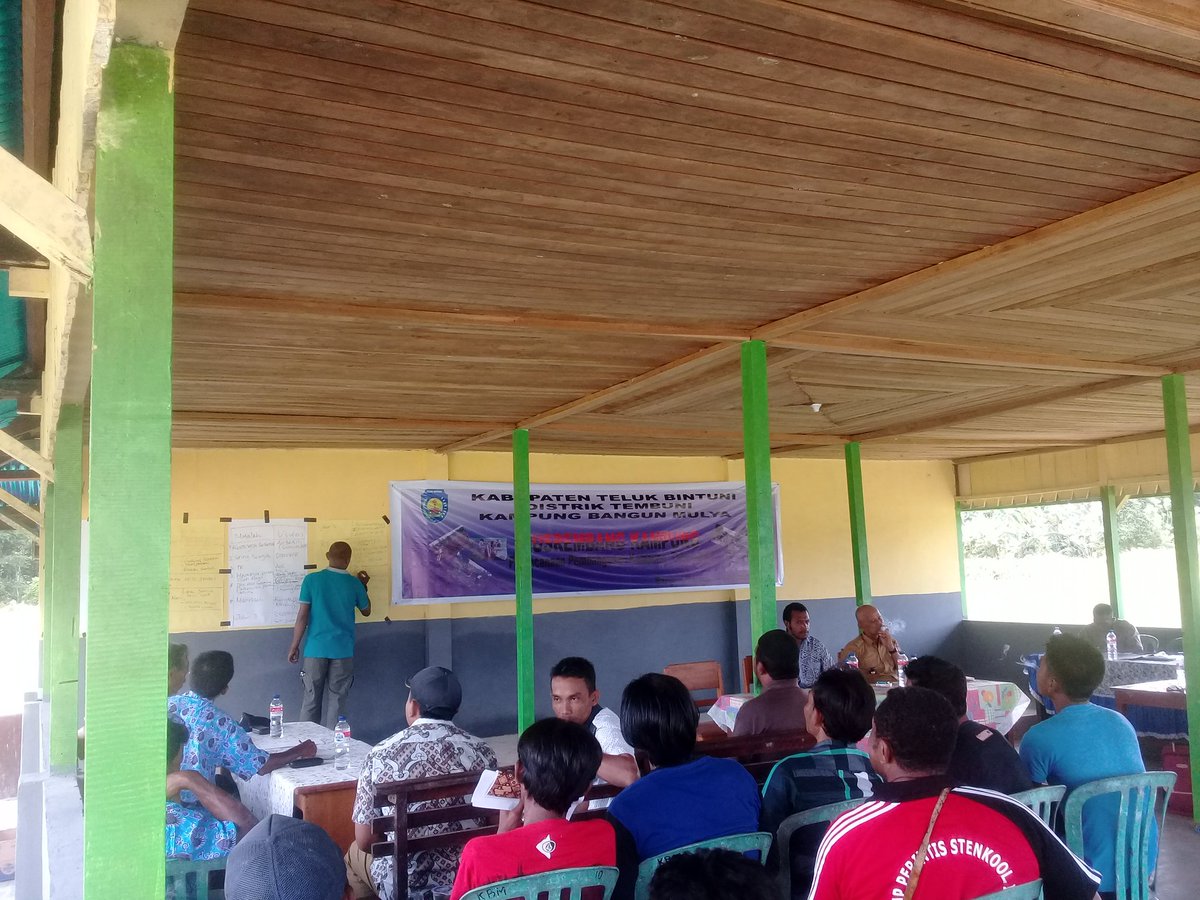 GaraiPace's tweet photo. Perencanaan Pembangunan Kampung 2018 (MUSREMBANG) 
@gerakan membangun desa
@jokowi
@EkoSandjojo
@tppindonesia 
@KabTelbin 
@taufikmadjid71 
@DirjenPPMD https://t.co/xe2FVflMWI