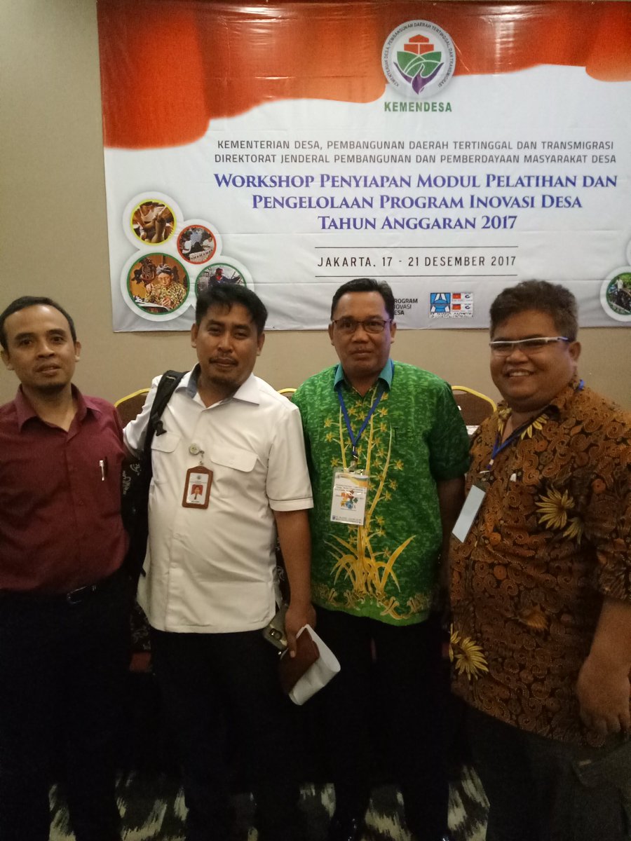 #GerakanInovasiDesa 
#TPPIKalteng 
<a href="/jokowi/">Joko Widodo</a> <a href="/EkoSandjojo/">Eko P. Sandjojo</a> <a href="/anwsanusi/">Anwar Sanusi</a> <a href="/taufikmadjid71/">IG : taufik.madjid</a> @fachrilabalado <a href="/P3MDKalteng/">P3MD PROV KALTENG</a> Workshop PID peningkatan kapasitas pelaku program ok