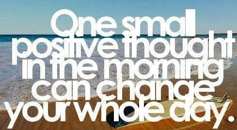 FitnessHacks101's tweet photo. Good morning! Have a great day, and remember 'One small positive thought in the morning can change your whole day'. https://t.co/vGDUV3uSYL