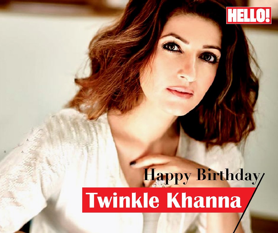 HELLO! wishes Twinkle Khanna a very Happy Birthday   