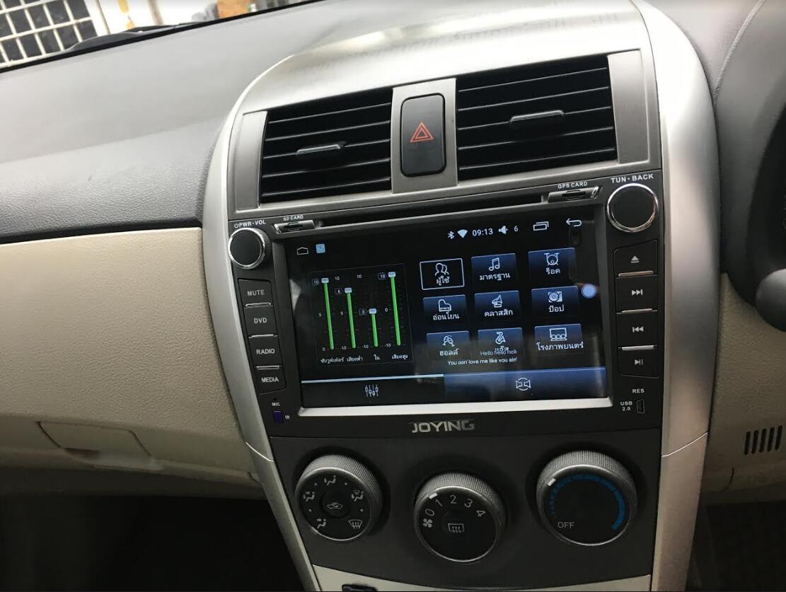 JoyingAutoradio's tweet photo. Joying Android 6 #Intel #RAM2GB Car #Stereo #Head #unit in #Toyota #corolla 2012:
https://t.co/e42aYSqkhe
https://t.co/vNO6twetpb
https://t.co/ZxDMBa0F7o https://t.co/sn3Q0BqxAx