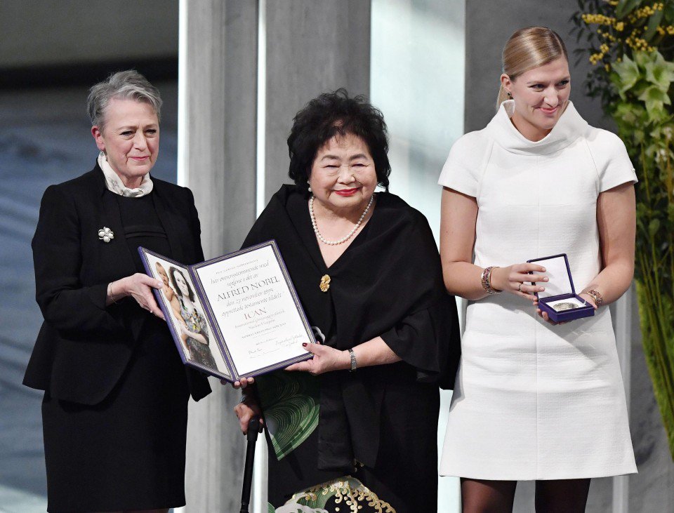 TheAstanaTimes's tweet photo. ATOM project honorary ambassador takes part in Nobel Peace Prize award ceremony
https://t.co/LSyLAmUSNw
#NobelPeacePrize #ICAN #ATOMproject https://t.co/orOSPfXzjw