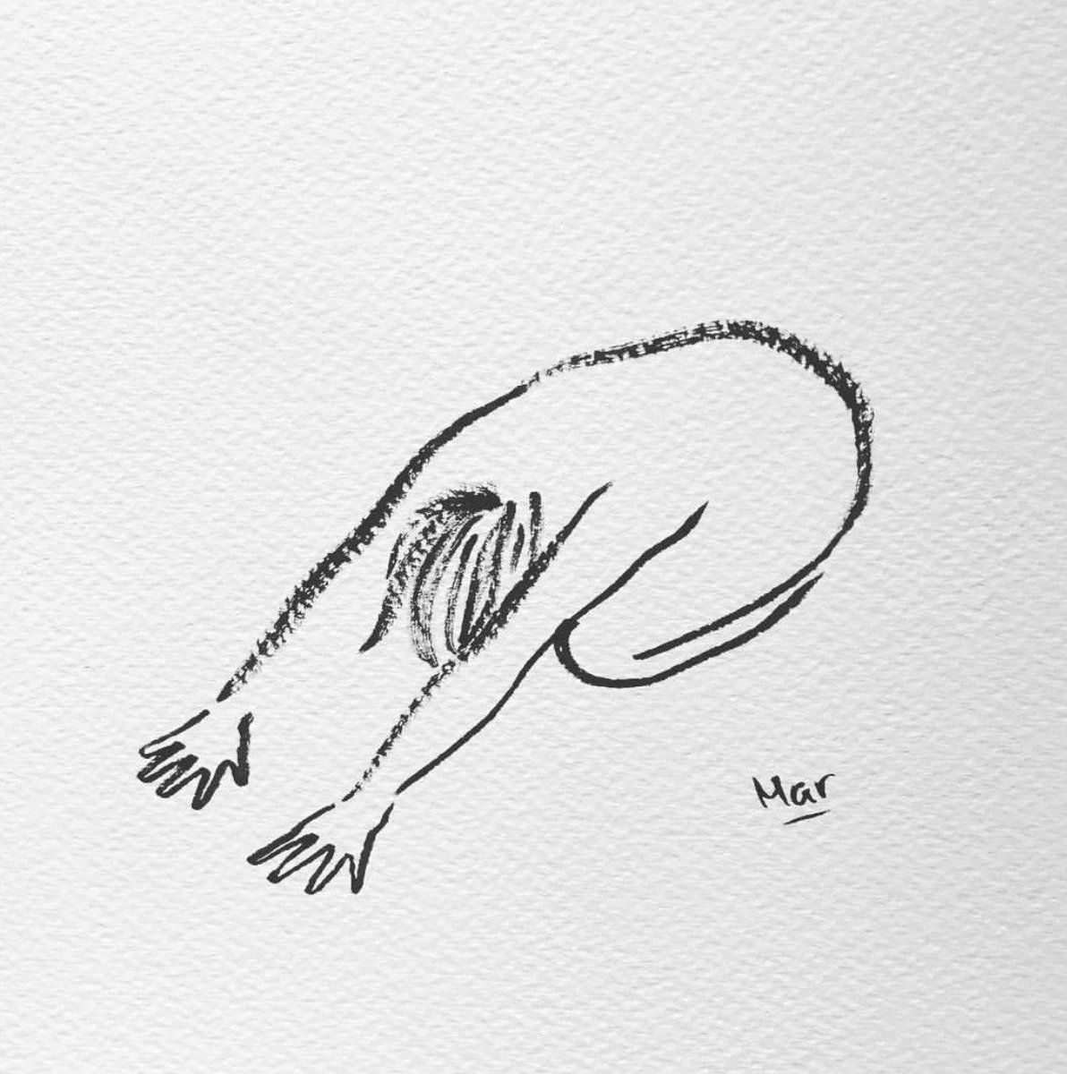 mymethodlife's tweet image. Downward Dog with Instagram's @drawingyogini #FindYourPose