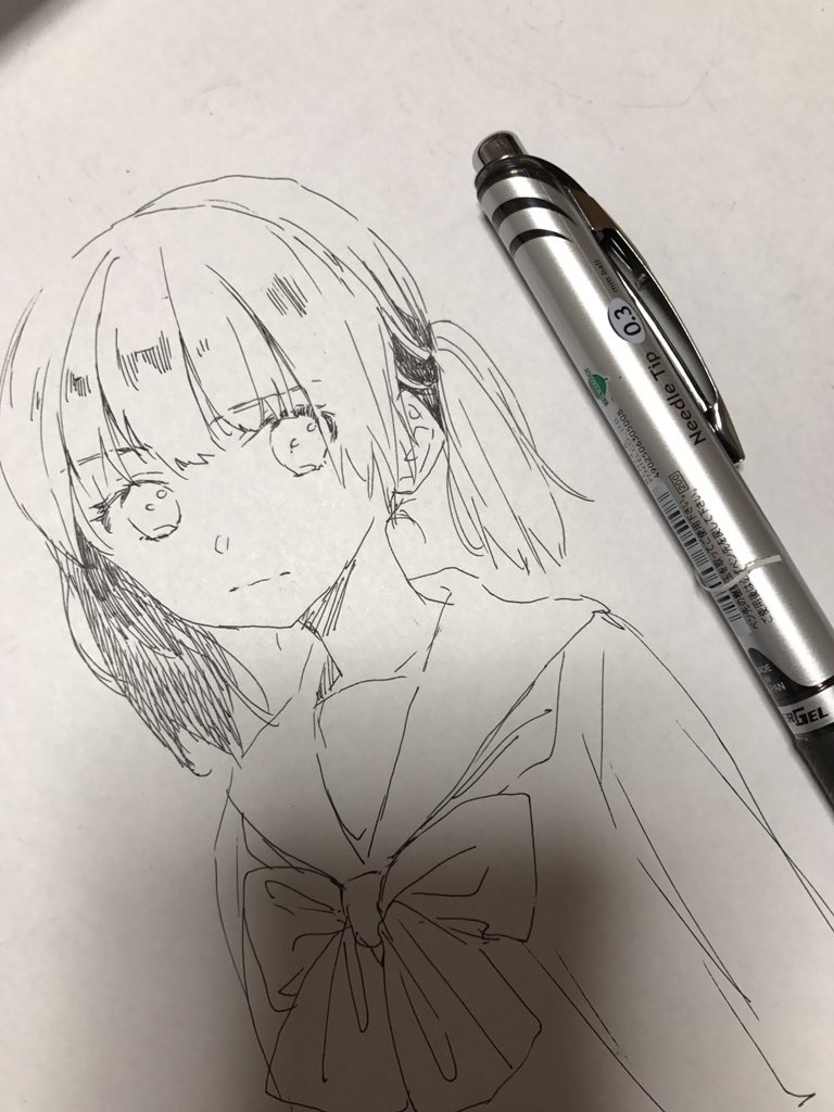 ボールペン落書き 