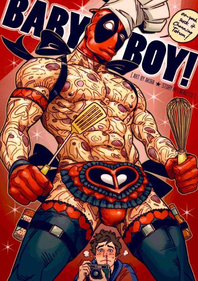 akira_atsushi's tweet photo. also pimping this domestic themed Spideypool dj>////<;;
Digital version :https://t.co/P0Q6byQq4k (in the book 'Let's Eat!')

#Spideypool #Deadpool #Spiderman #WadeWilson #PeterParker #yaoi https://t.co/QWXAakH48P