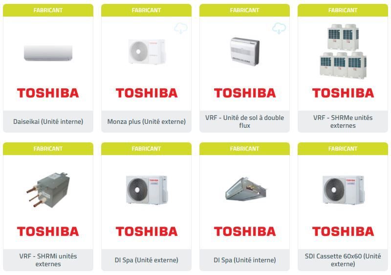 This week, BIM&amp;CO highlights #TOSHIBA. Find out the #BIM objects of the #manufacturer on the platform:  
buff.ly/2BKKFvI
#Building #HVAC