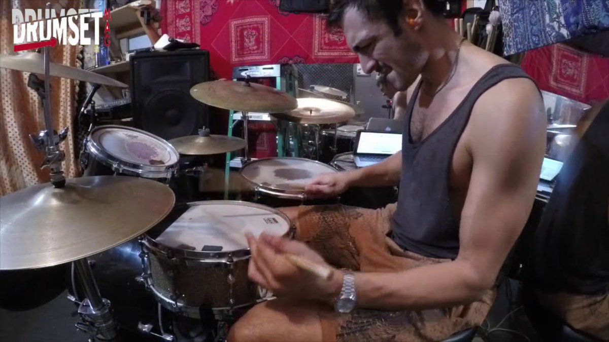 Andrea Belfiore drum lesson drumsetmag.com/odd-meters-due…