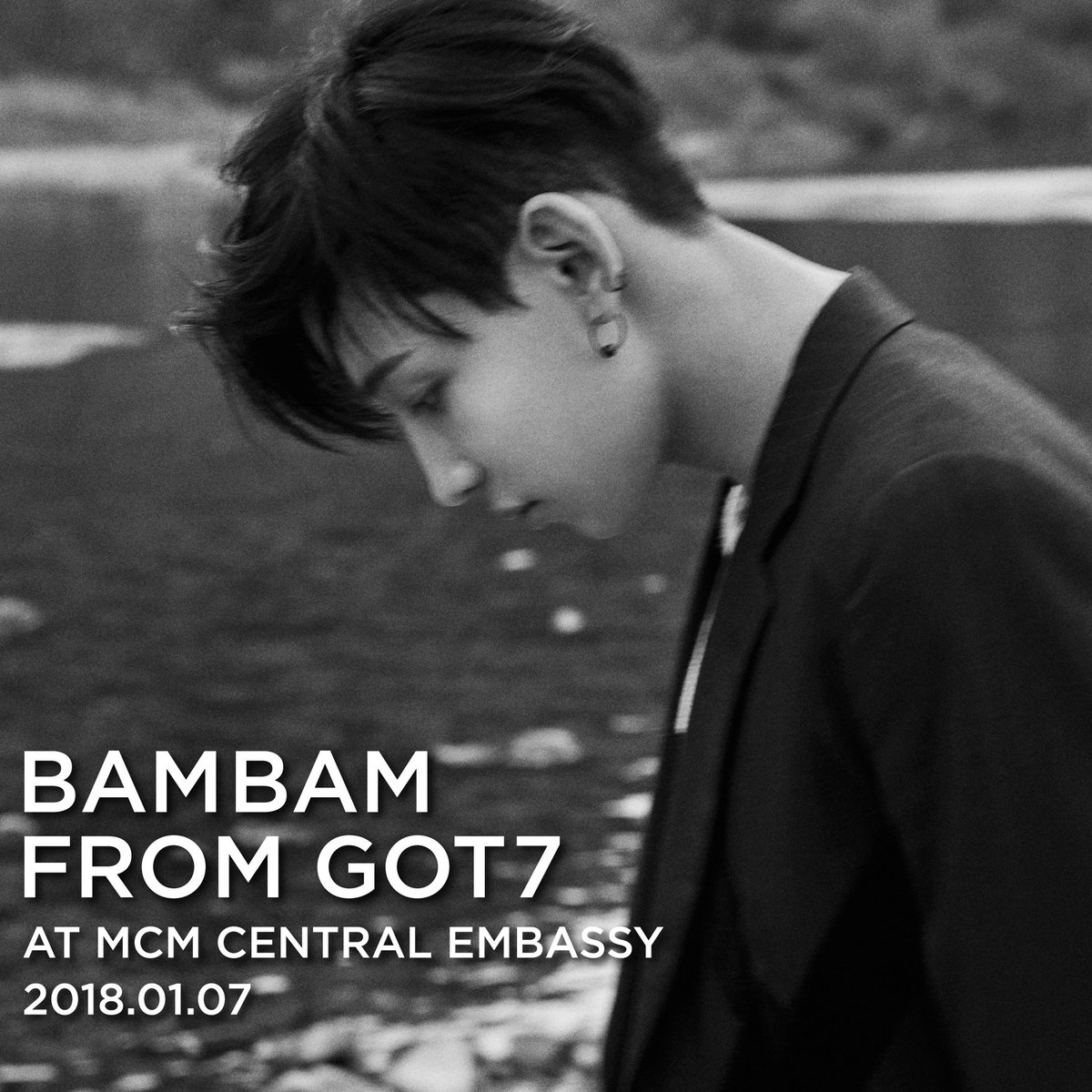 mcmthailand's tweet photo. MCM Essential Floral Workshop กับ @BamBam1A #GOT7 ที่ร้าน MCM Central Embassy (1F) ในวันอาทิตย์ที่ 7 มกราคม 2561 (17.00 - 19.00 น.) 
ดูรายละเอียดกิจกรรมได้ทาง https://t.co/hSzkgrLQHo https://t.co/5eXEcbIvjX