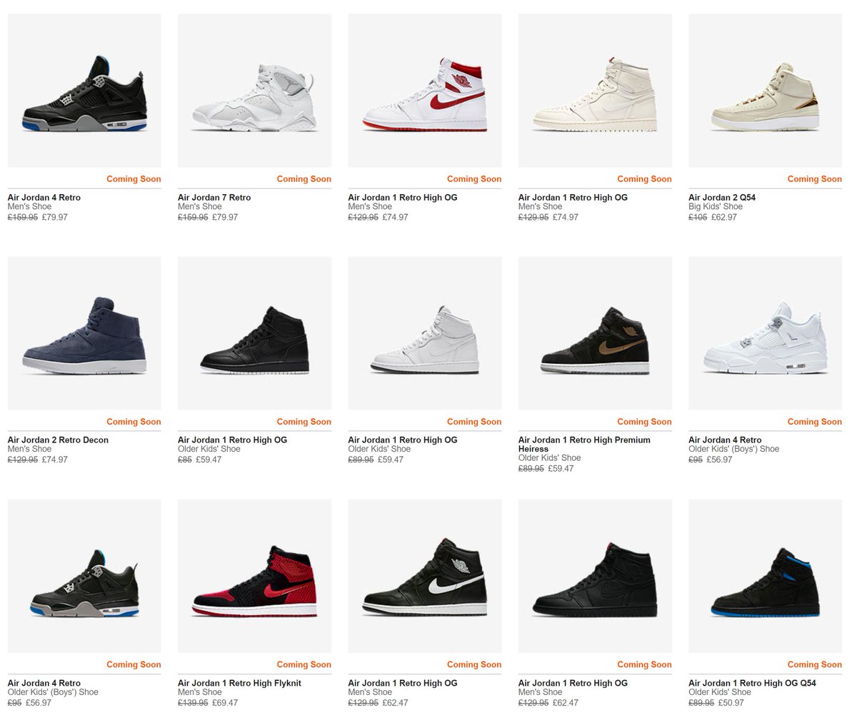 jordan brand sale