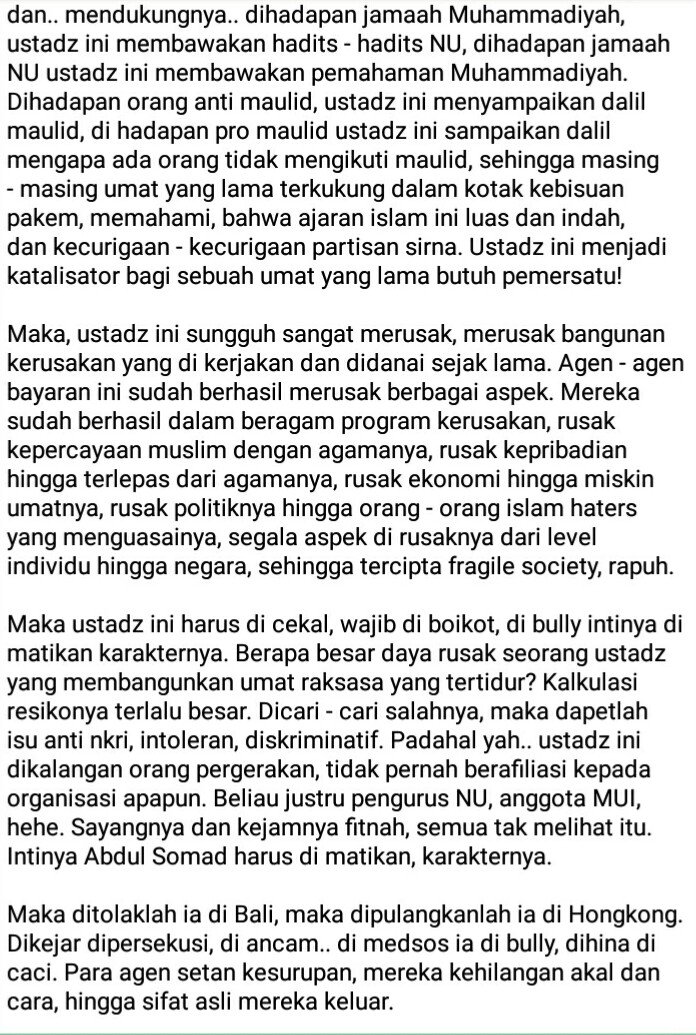 DadangSajati's tweet photo. Daya Rusak Ustadz Abdul Somad , Lc MA 

By Muhammad Ilham https://t.co/HJPGoVQ38H