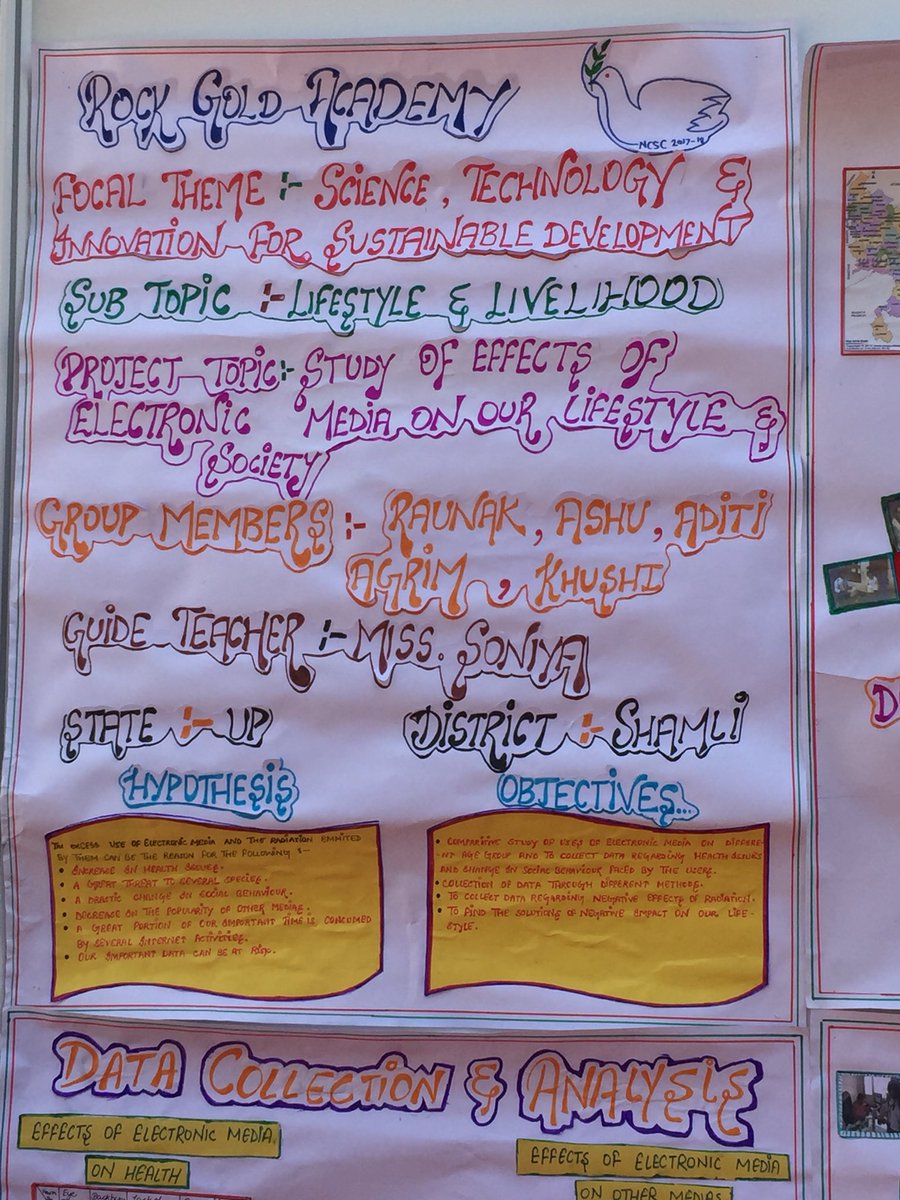 AdhvaryuKinjal's tweet photo. A very interesting survey project : effect of electronic media on our lifestyle &amp; Society, presented by our child scientist, Raunak Sangal from Shamli, UP  during poster presentation @25NCSC2017 @narottamsahoo @Dwivedi_D @JayswalTarang @YagnangP @IndiaDST @dstGujarat https://t.co/A3ynvgngTf