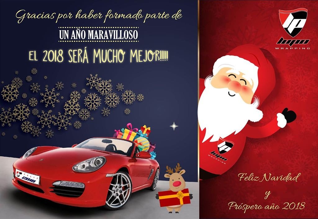 LupoCarWrapping's tweet photo. #FelicesFiestas https://t.co/KrEg49ZApQ