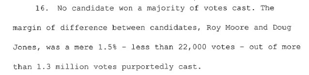 10. There's more, but to conclude: adding "mere" in front of a margin of victory isn't by itself enough to make it tiny.