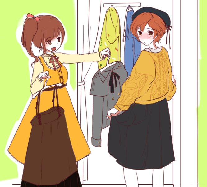 試着のtwitterイラスト検索結果 古い順