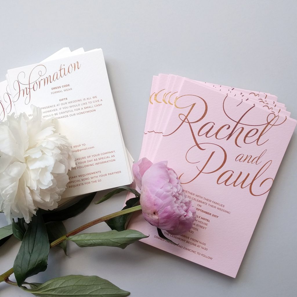 Blush and Gold tweet media