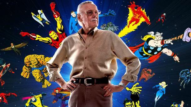 JonErlichman's tweet photo. On this day in 1922: Stan Lee was born

Some of Lee's co-creations:

Spider-Man
X-Men
Iron Man
Thor
The Hulk
Black Panther
Ant-Man
Fantastic Four
Doctor Strange
Hawkeye
Daredevil
Black Widow
Nick Fury
Inhumans
Captain Marvel
S.H.I.E.L.D
Avengers
Magneto
Doctor Doom
Green Goblin https://t.co/rI503K7nVw
