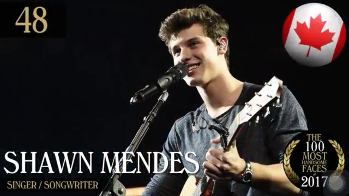 Shawn Mendes Th On Twitter The 100 Most Handsome Faces Of 2017 Congrats Shawnmendes