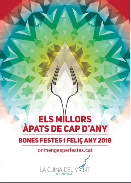 No saps que fer per cap d'any? Reserva a un dels restaurants de la Cuina del Vent. Aquí teniu tots els menús per diumenge 31 a la nit.
Reserva!
onmengesperfestes.cat/documents/menu…