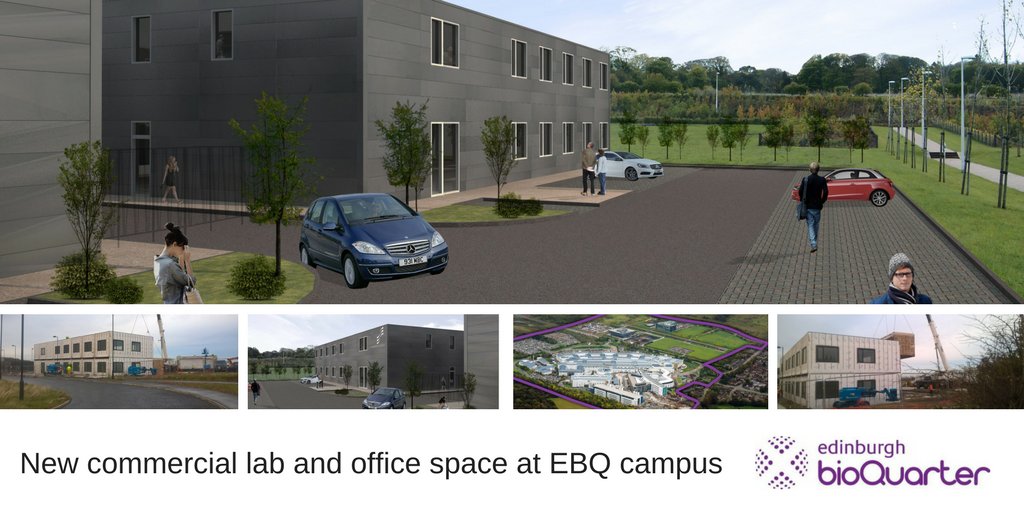 EdinburghBQ's tweet image. Work to build @scotent's new commerical life science facility at #EBQ campus is looking good. Opening in early 2018, the new building will add to the growing number of innovative #lifescience companies based here already. edinburghbioquarter.com/news/item/edin…