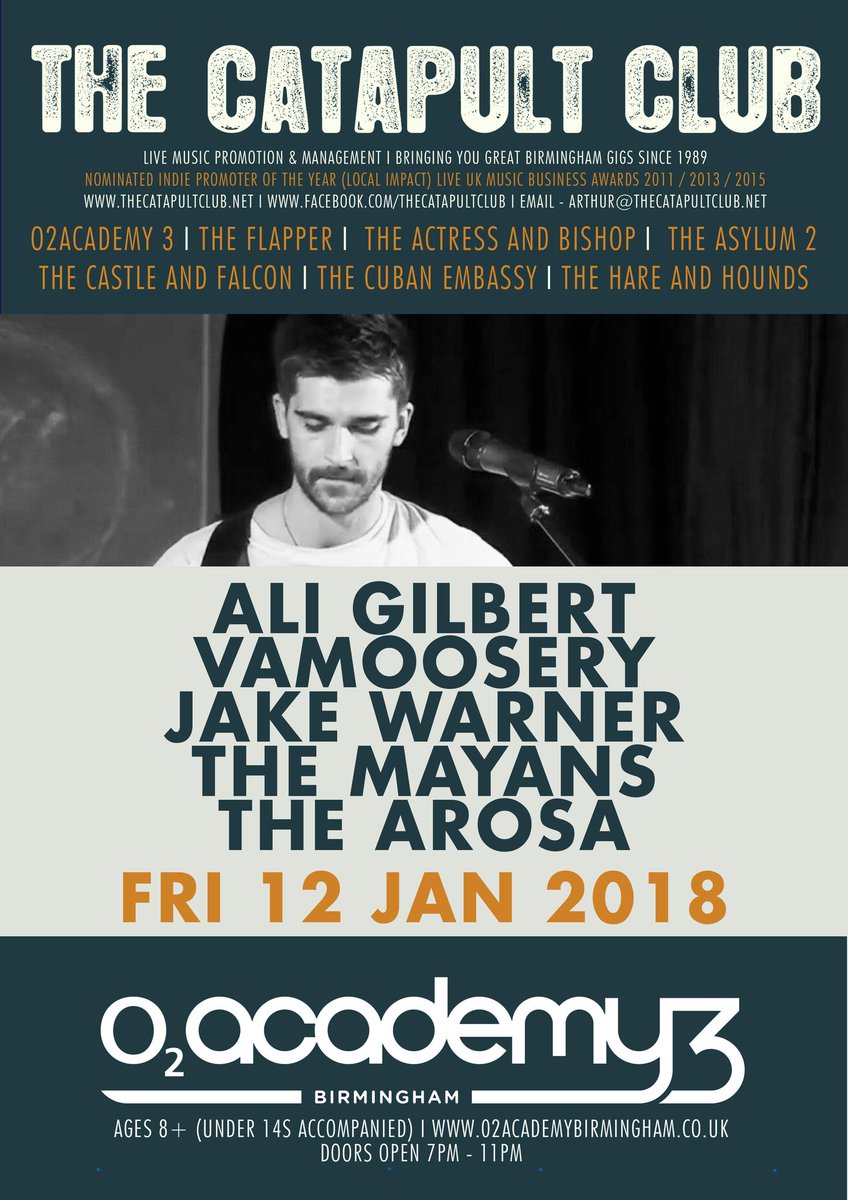 Just a reminder, that our gig at <a href="/o2academybham/">O2 Academy Birmingham</a> is 2 weeks away!! Tickets still available on our website, priced at £8 - themayansstore.bigcartet.com We look forward to seeing you all there! 🤘