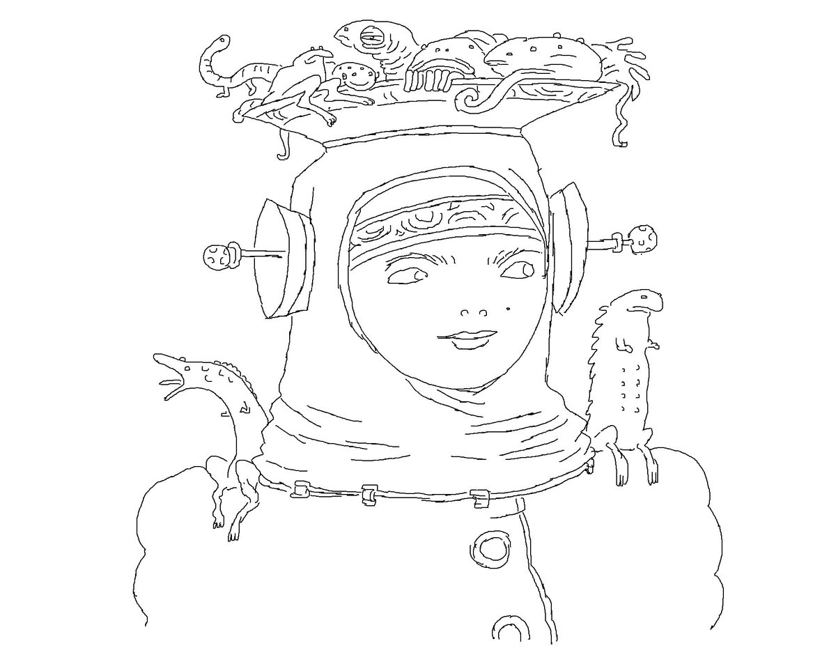 alien girl warriors and a reptile salesgirl 