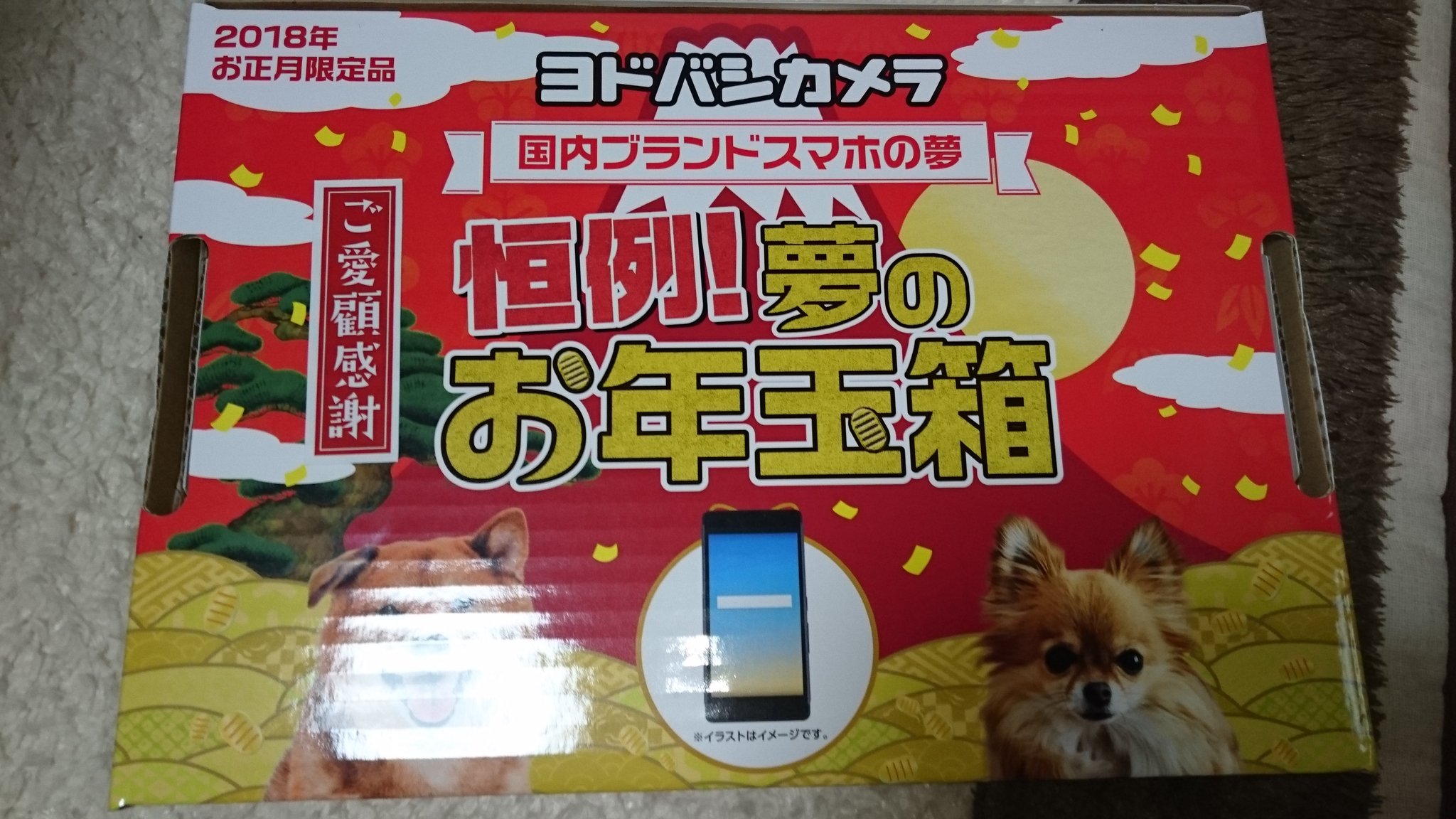 Mari断舎利中 まだ年末だとゆーに 福袋届いた Arrows M03のブラック おし 年明けは格安simに切り替えだー ヨドバシ 福袋 国内ブランドスマホの夢 T Co 1jsrovfdze Twitter