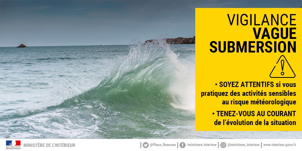 #Météo2A 
Retour en vigilance jaune vent et vagues-submersion pour la #Corse du Sud vigilance.meteofrance.com/Bulletin_sans.…