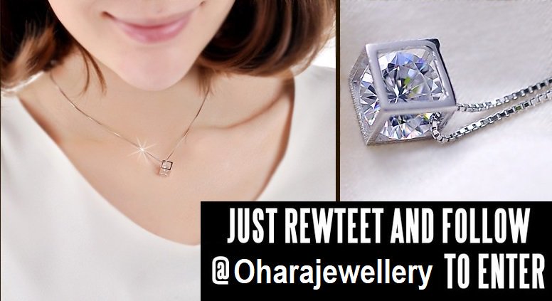 #follow &amp; #retweet to #Win this Silver CZ enclosed necklace! #winner announced on 29th December! #comp #giveaway #Competition  #prizes #prizedraw please also check out our shop here! >  goo.gl/3tB1zP  Thanks!💎😍😃🎄