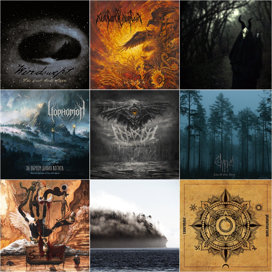 NoizrZine's tweet photo. #CheckEmAll: 16 Ukrainian #BlackMetal releases from #Balfor #Bergrizen #Bezmir #Burshtyn #Eskapism #Kaosophia #Nabaath #NO #NokturnalMortum #Raventale #Sanatana #Severoth #WhiteWard #Windswept #Chornotop #Ulvegr https://t.co/GAhNunKt4Y https://t.co/QdeBBo9cxR
