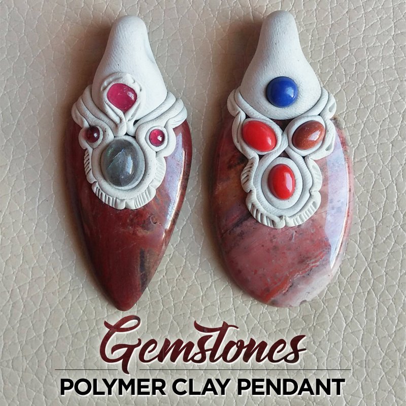 2 Piece Beautiful Gemstones Clay Pendant
etsy.com/listing/560637…
#gemstones #womenspendant #labradoritepolymer #polymerclaygoddess #polymerclaycrystal #floralpendant #pendantaventurine #handcraftedpendant #gemstonestrand #pinkpendantcharm #halloweenpendant #heartgemstone #etsy