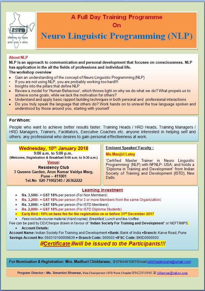 istdpunechapter's tweet photo. ISTD open  program https://t.co/5Oo6KNIEGD