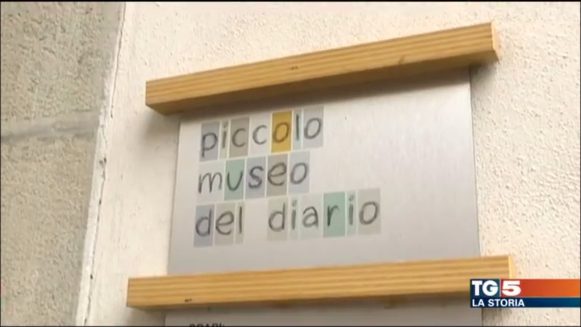 museodeldiario's tweet photo. Il Piccolo museo al TG5
Per tutti coloro che se lo fossero perso riproponiamo qui il bellissimo servizio realizzato dal TG5 nelle stanze del #memomuseo di Pieve Santo Stefano.
Video: https://t.co/u3myOAuVIW
#musei #toscana https://t.co/znlaXzYCdv