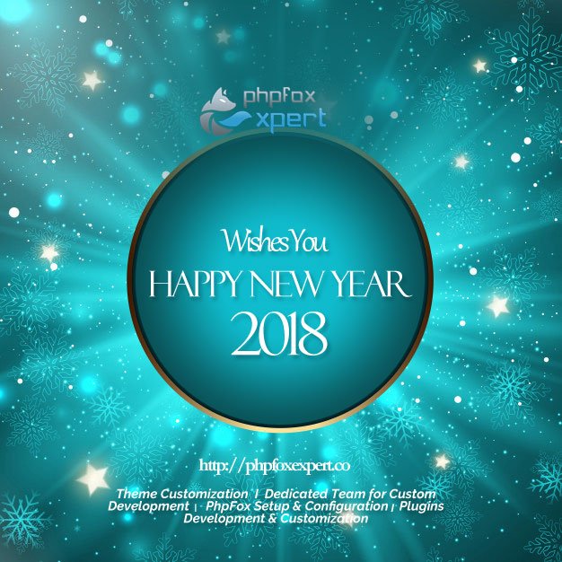 phpfoxexpert's tweet photo. This holiday season, we are looking back with appreciation for your loyalty and looking forward to moving into the New Year together. #HappyNewYear @phpfoxexpert https://t.co/JZQaDXcWwa