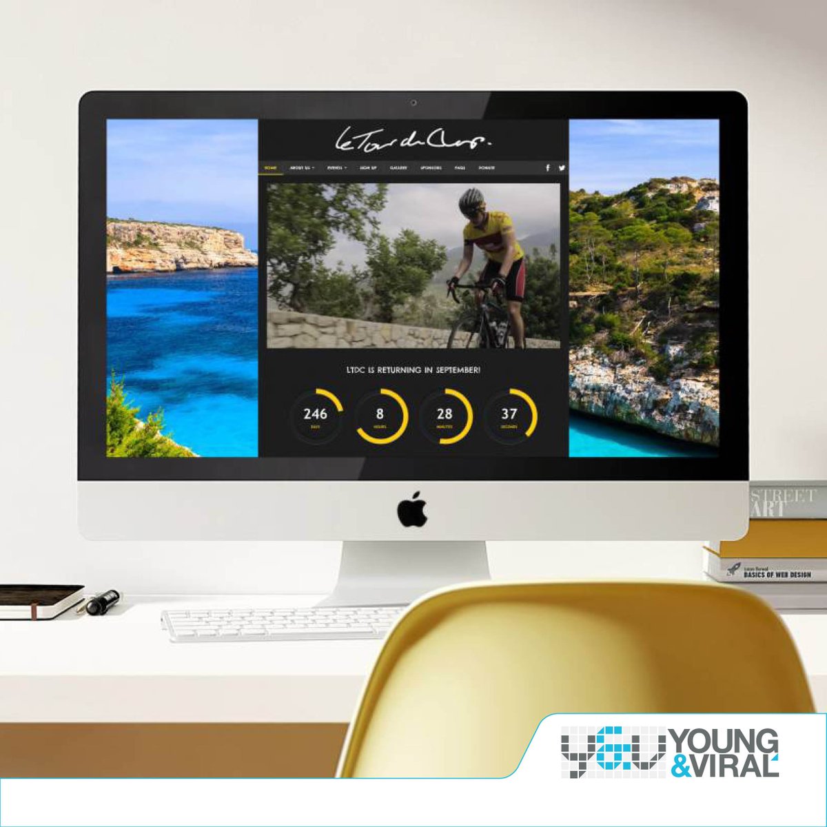 It's time to burn off all those "Just one more" chocolates over christmas, so what better way than cycling. We’ve recently worked on a project designing and creating a website for 'Tour de Chop' to make the business visually stimulating for online users - Time to ride!