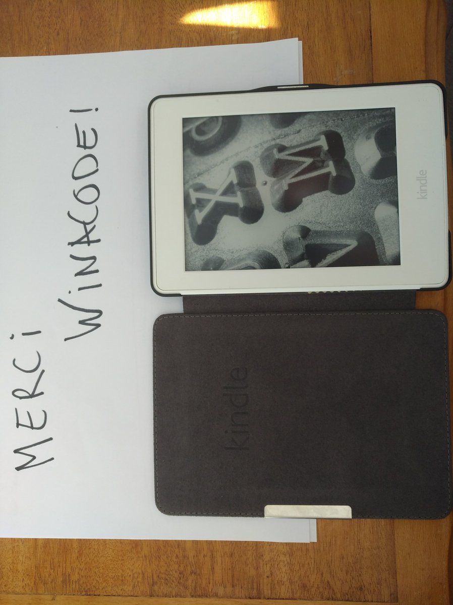 Winacode's tweet photo. Merci à OutdoorSpirit d'avoir pensé à nous. Il avait gagné une carte cadeau 100€ Amazon et a acheté une tablette Kindle avec. Bonne lecture ;) 
Si toi aussi tu veux gagner des cartes cadeaux inscris toi vite =>
https://t.co/KVZFZbs9T9  #Cartecadeaux #CONCOURS #AmazonGiveaway https://t.co/FIP5HDH4zO