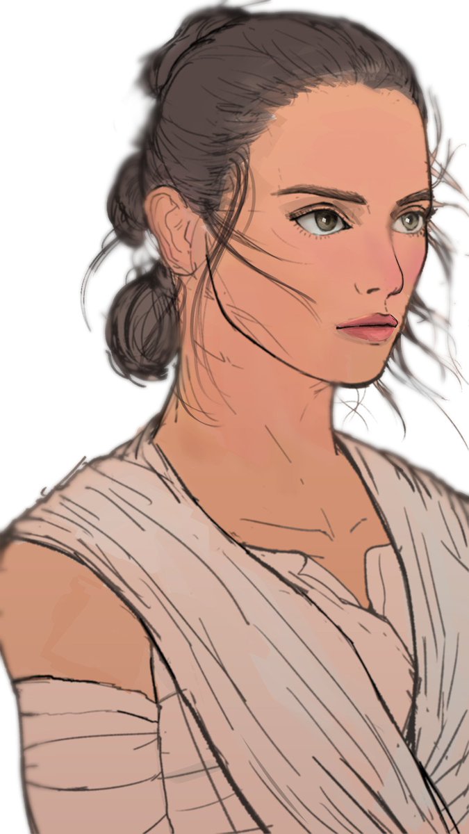 daisy ridleyを描いてみた。 