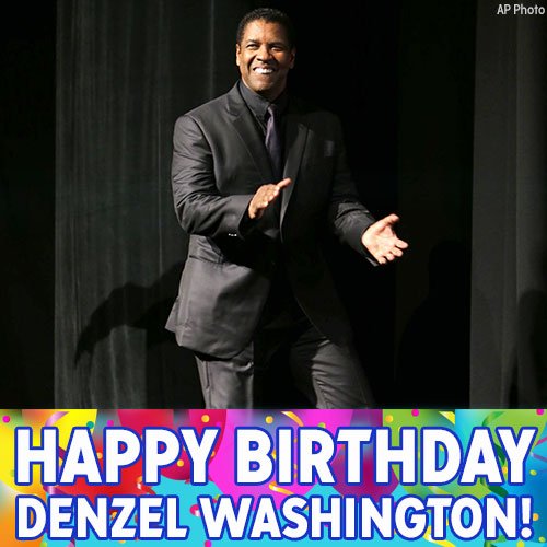 Happy birthday to Oscar-winning actor Denzel Washington! The Training Day and Glory star turns 63 today   