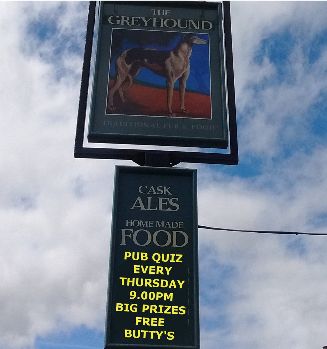 GreyhoundSaug's tweet photo. The Final #Pub #Quiz of 2017 - Tonight from 8.30pm... @clarkylad1974 @SaughallPresch @saughalltweet @SaughallCC https://t.co/d8HsyVUWdl