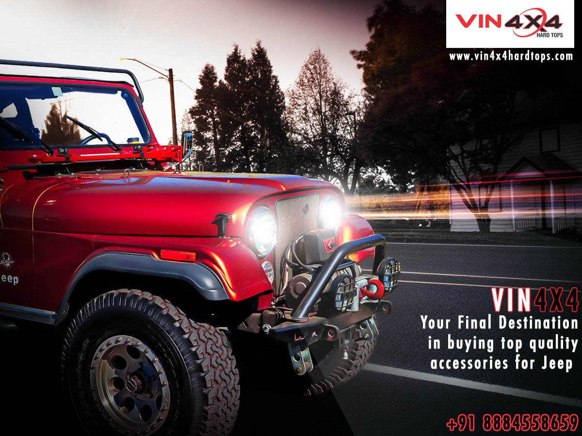 vin4x4hardtops1's tweet photo. VIN 4X4- Your final destination in buying top quality accessories for Jeep
#vin4x4customs #vin4x4hardtops
#outback4x4equipments
#Recoverykits #MShardtop
#g2performance4x4store #gypsy
#snorkels #4x4equipments
#liveyounglivefree
#Mahindratharhardtops
#Mahindrathar #isuzuvcross https://t.co/dv6oFsUjh9