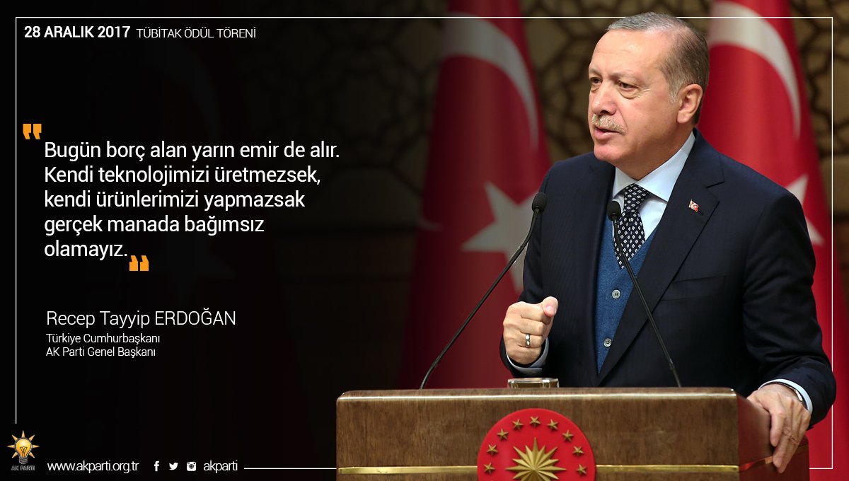 AK Parti on Twitter: ""Bize lazım olan taklit, takip etmek değil
