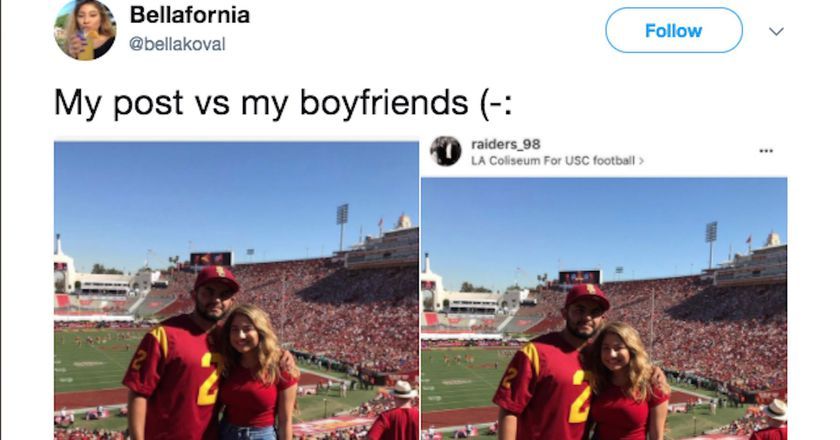 sutbeat's tweet photo. This Woman Is Being Told To Dump Her BF After Sharing His Instagram Caption https://t.co/W5zkwesnzg https://t.co/EkjJbXwn1M