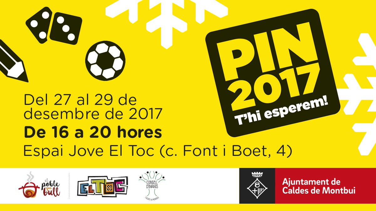 aire_ec's tweet photo. Aquesta tarda de 16 a 20 h passa't pel PIN i trobaràs un scaperoom, activitats esportives, tallers creatius i taller de cuina al PIN #CaldesdeMontbui https://t.co/3UXIEZoFRs https://t.co/42EujZuMVf