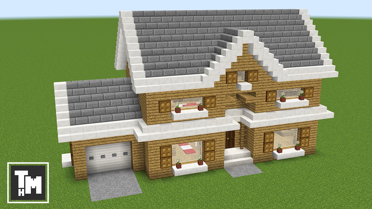 Minecraft Suburban House